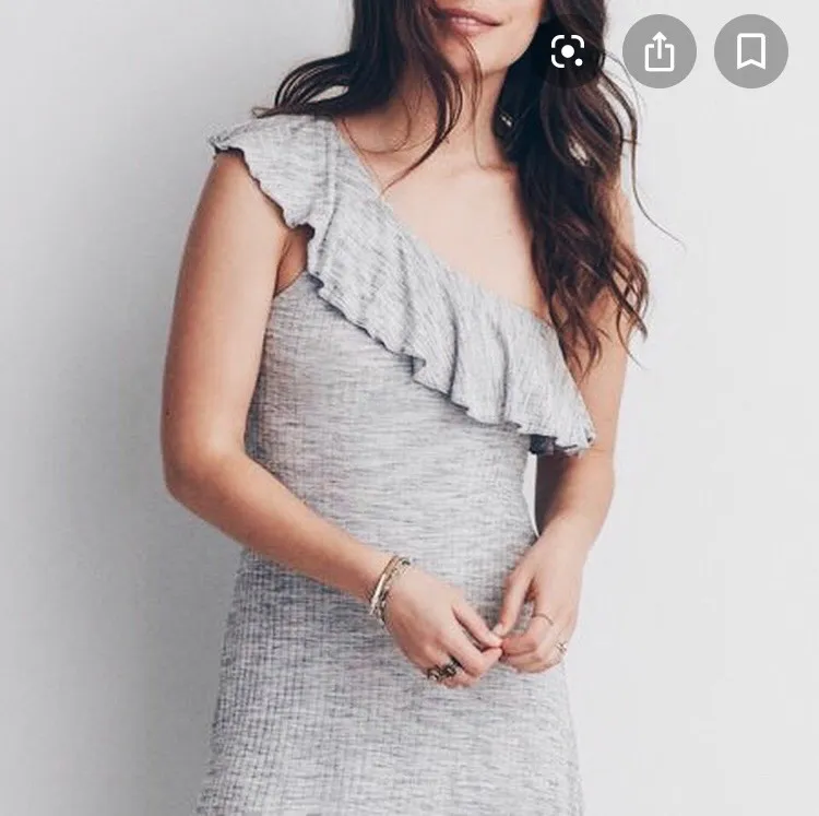 Ruffle One Shoulder Dress photo 1