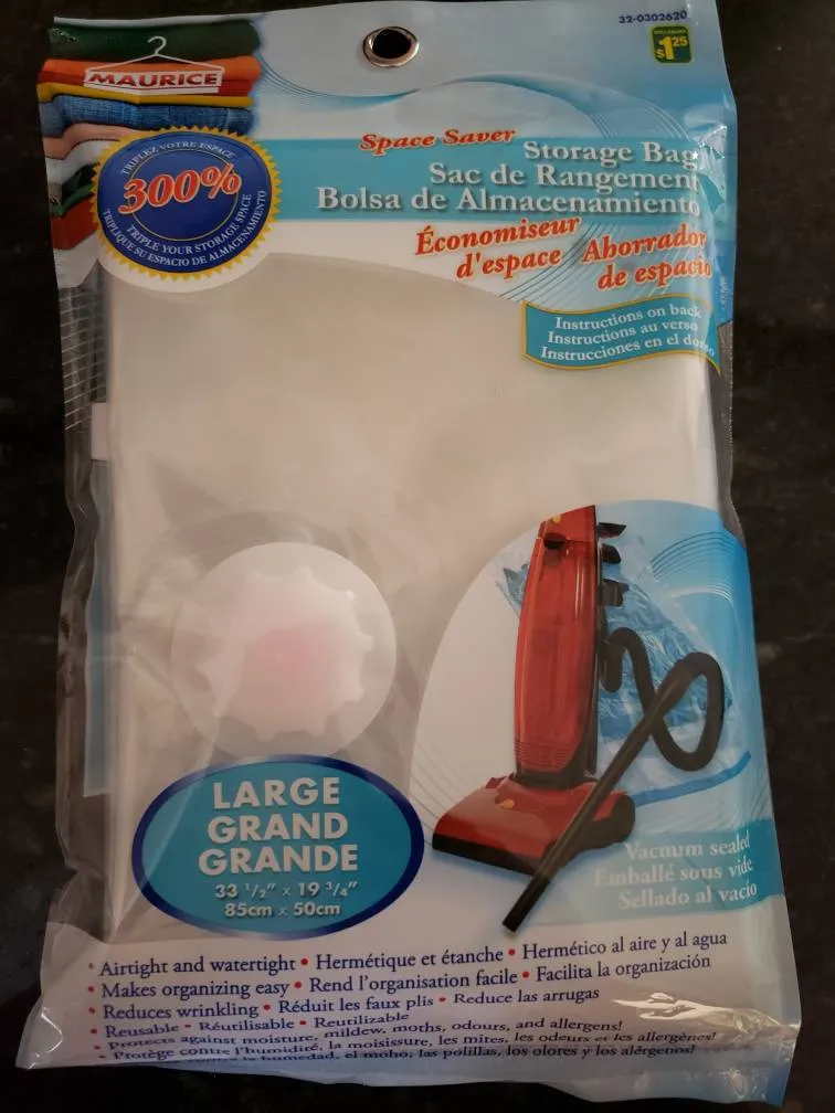 BNIB Vacuum Storage Bag photo 1