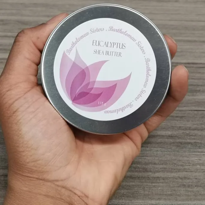 Handmade Vegan Eucalyptus Shea Butter - 135 g photo 1