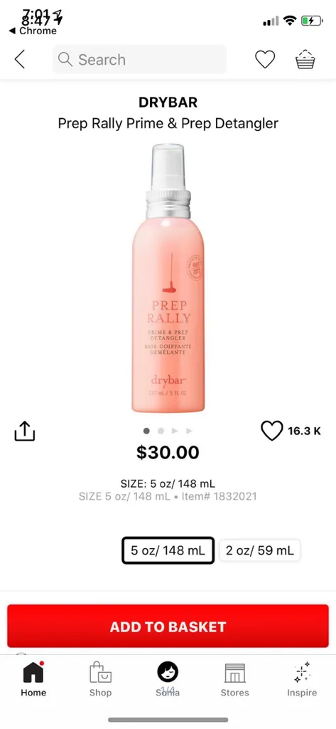 Dry Bar Prep Rally Detangler BN photo 1