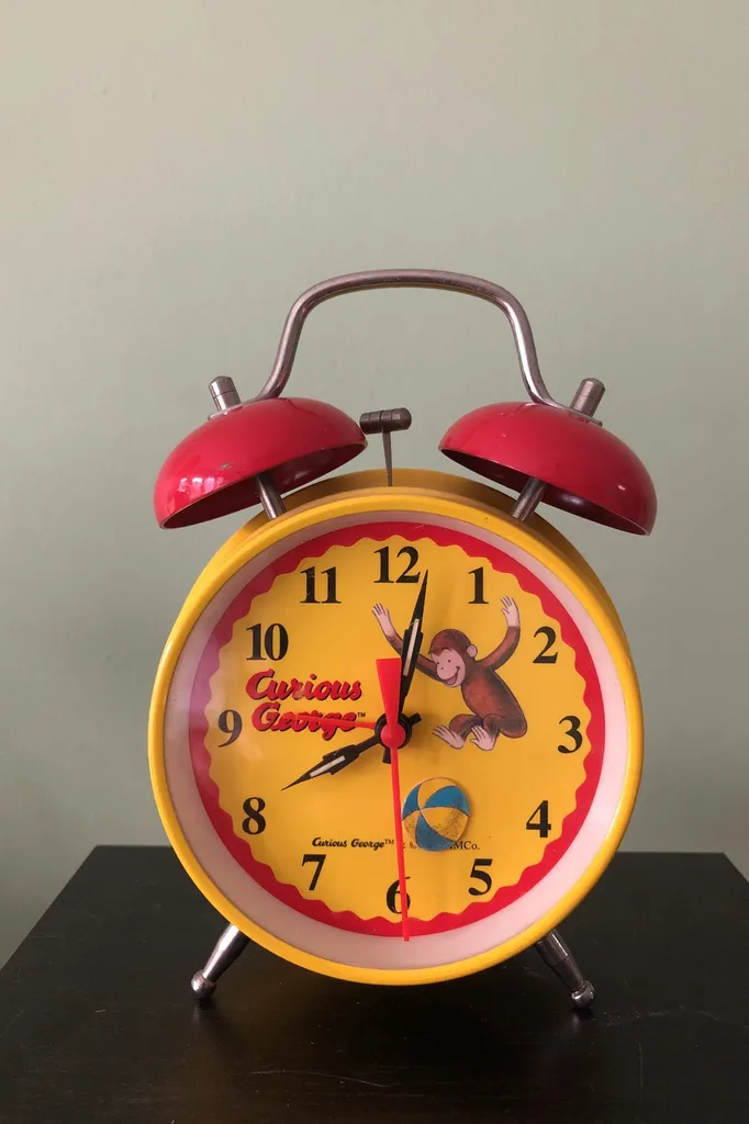 Adorable Curious George Clock photo 1