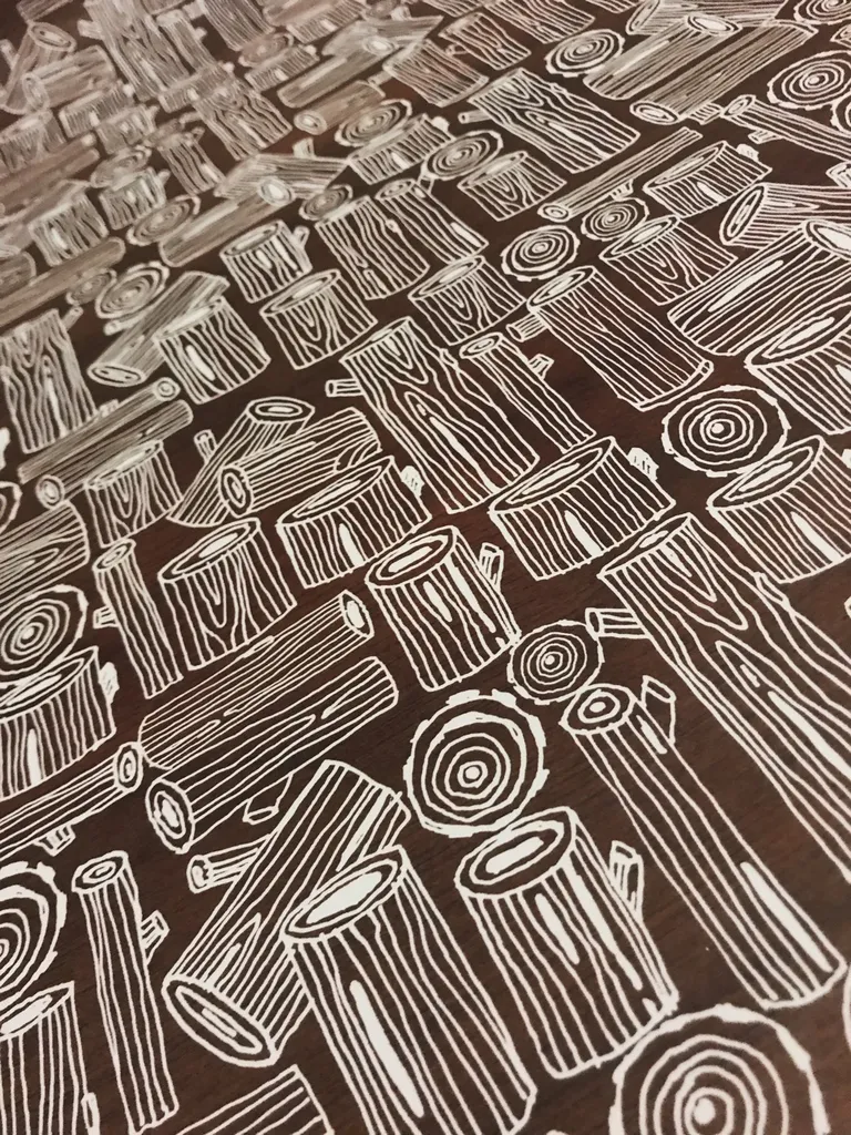 woods-y poster/wrap paper photo 1