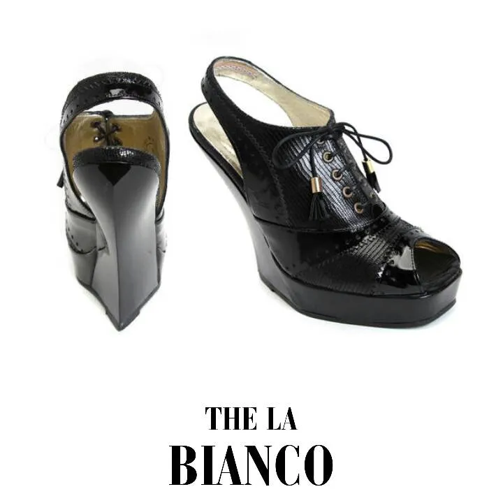 sz6 - Fluevog wedge heels photo 1