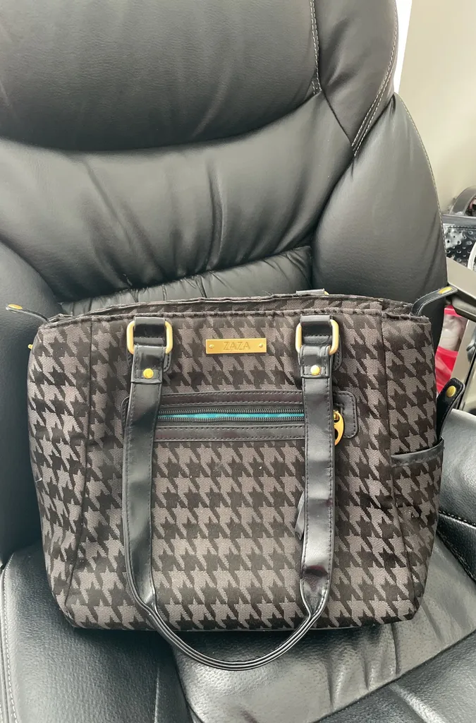 Insulated purse lunch bag photo 1