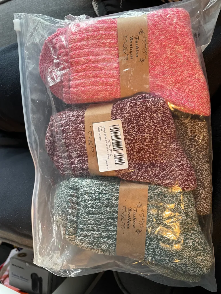 Think Knit Socks BNIB photo 1
