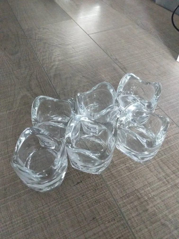 Glass Candle/tealight Holders photo 1