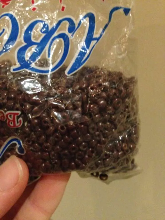 Brown And Gold Beads photo 1