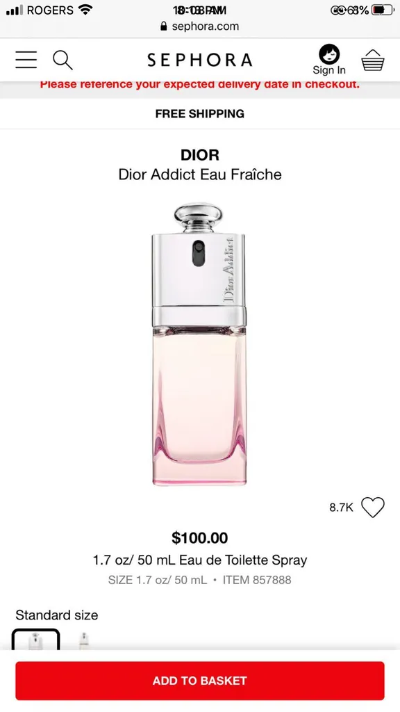 Dior Addict Perfume photo 1