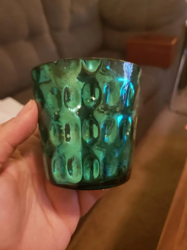 Glass Candle Holder photo 1