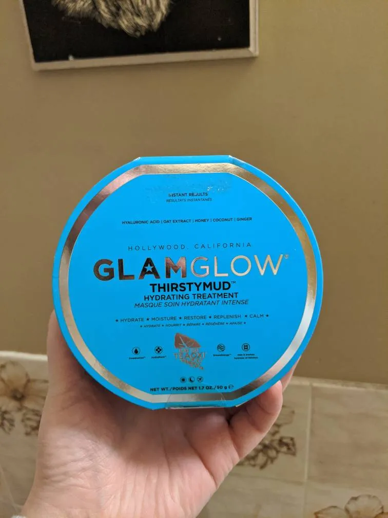 Glam Glow Thirsty Mud Hydrating Face Mask photo 1
