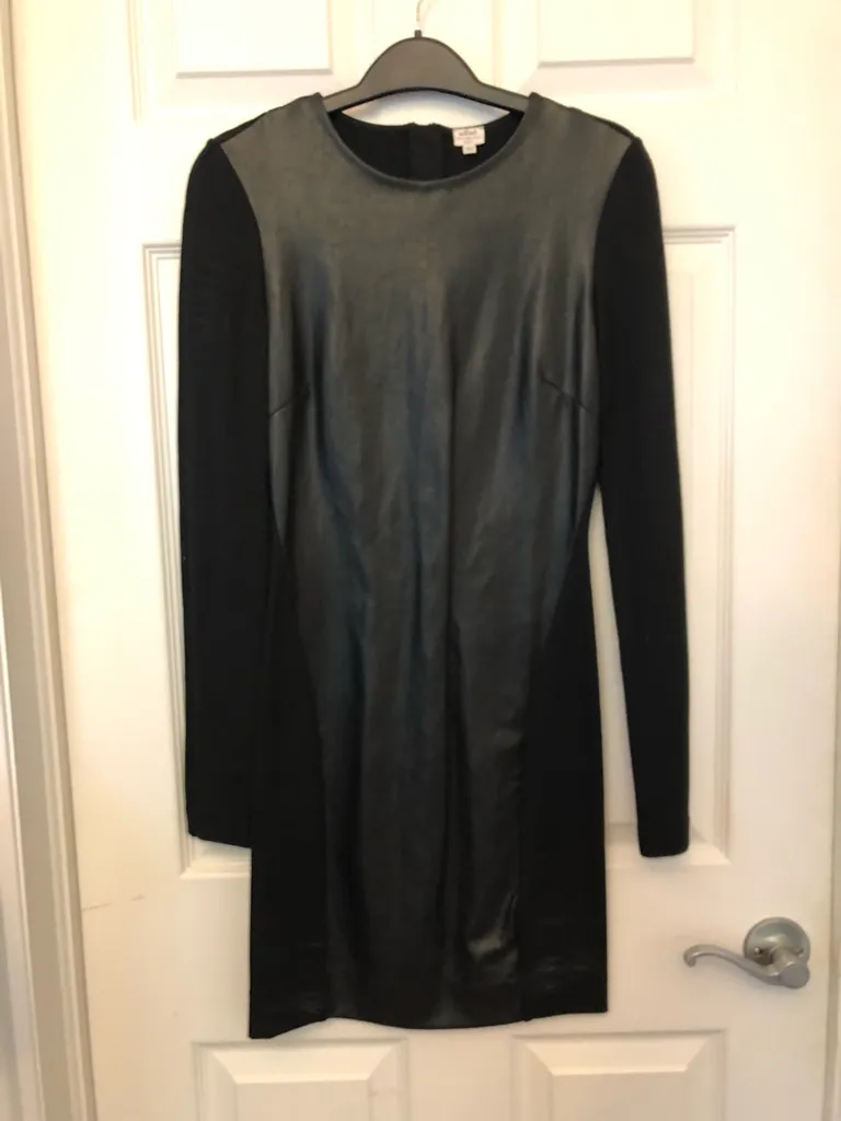 Wilfred Leather Long sleeve Dress photo 1