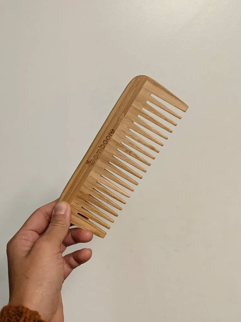 Bamboo Wide Tooth Comb (New) photo 1