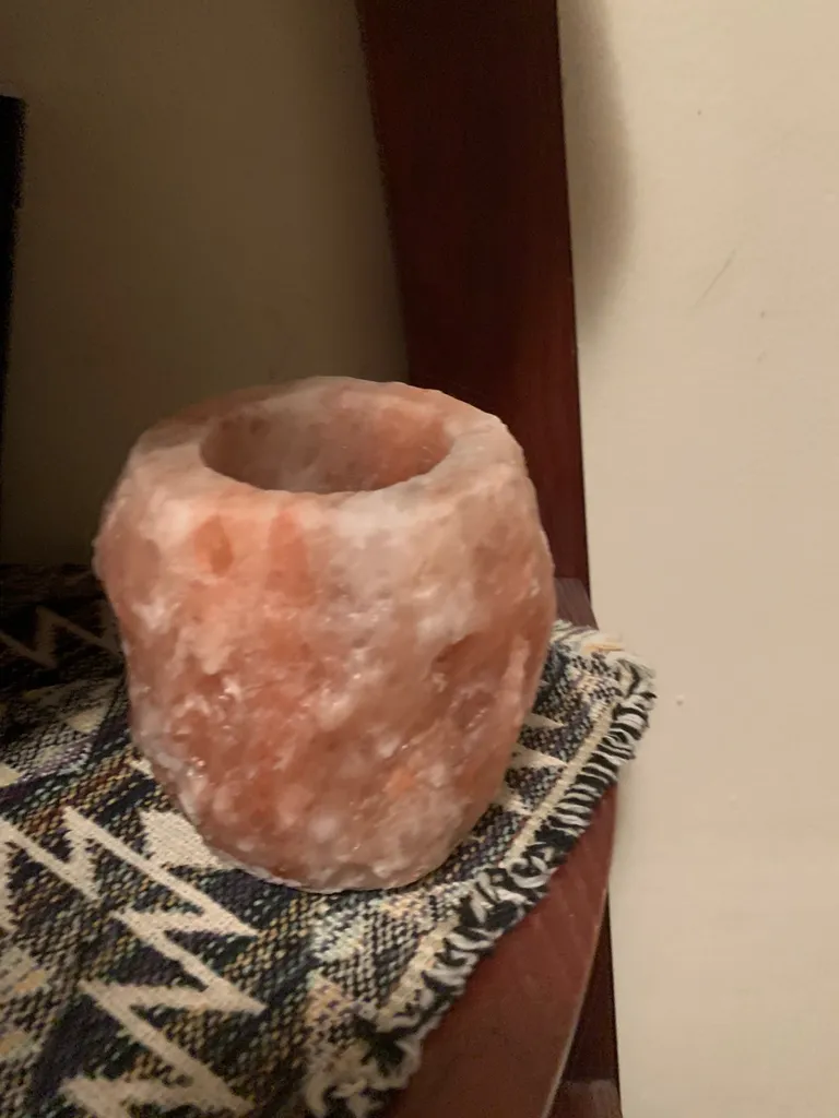 candle holder salt photo 1