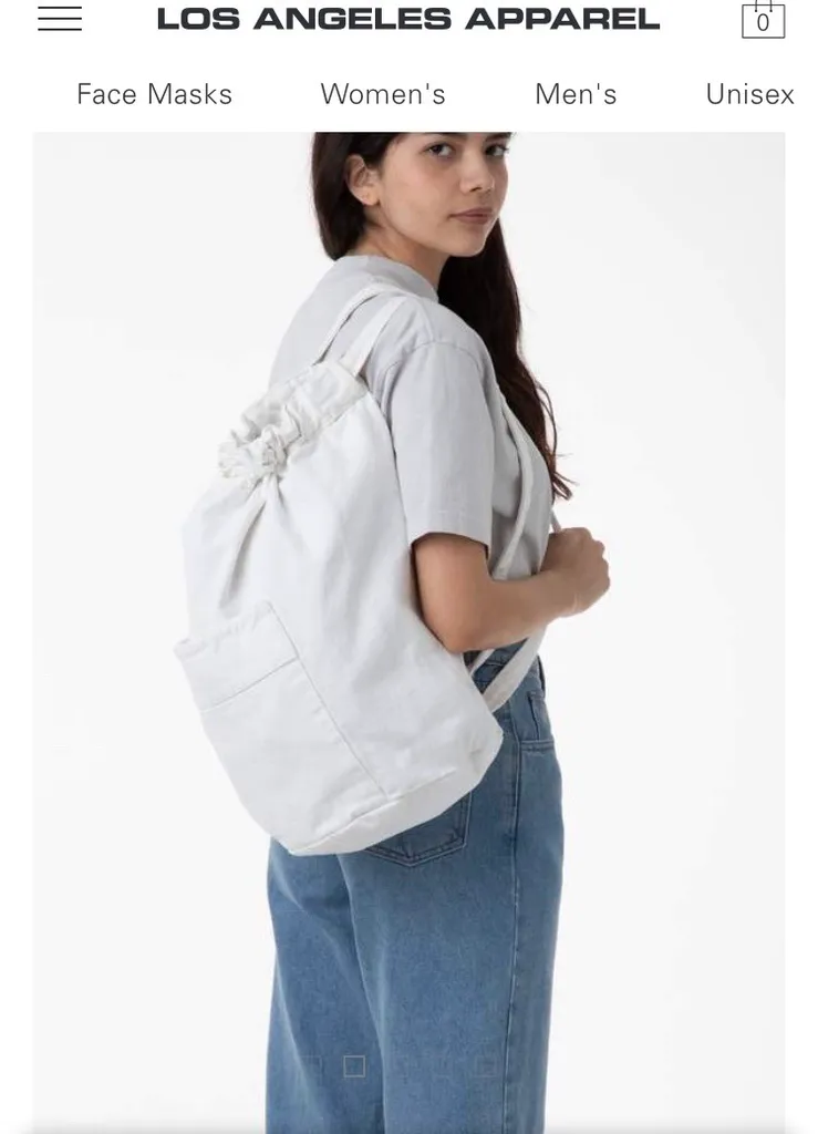 LOS ANGELES APPAREL BUCKET BAG photo 1