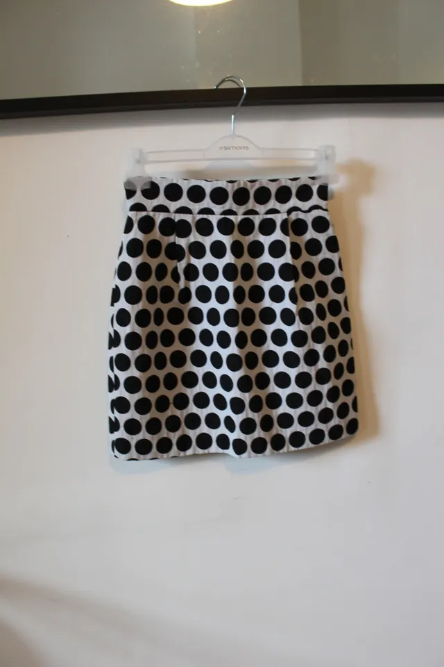 French connection polka dot skirt size 2 - fits xs #skirt #cl... photo 1