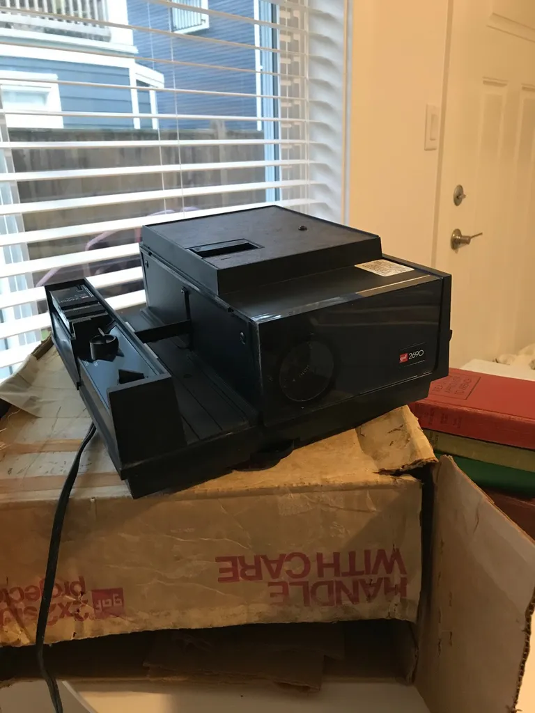 Vintage Slide Projector photo 1