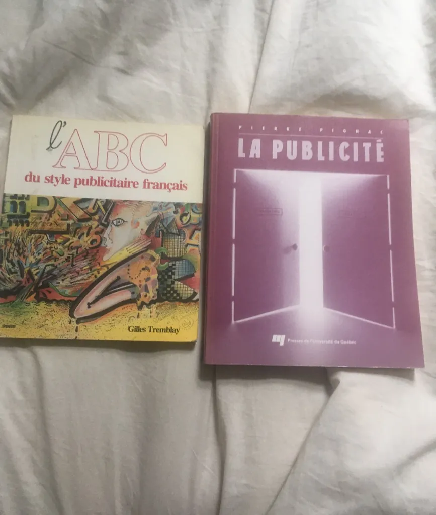 Deux Livre Sur La Publicité photo 1