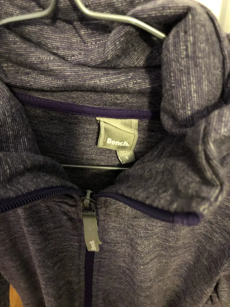 Purple Bench Athletic Zip Up Hoodie photo 1