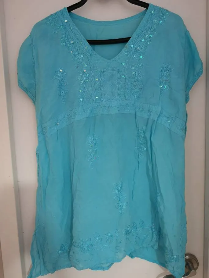 FREE Blue Top photo 1