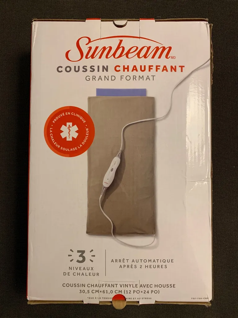 Sunbeam Heating Pad - King Size - BRAND NEW photo 1