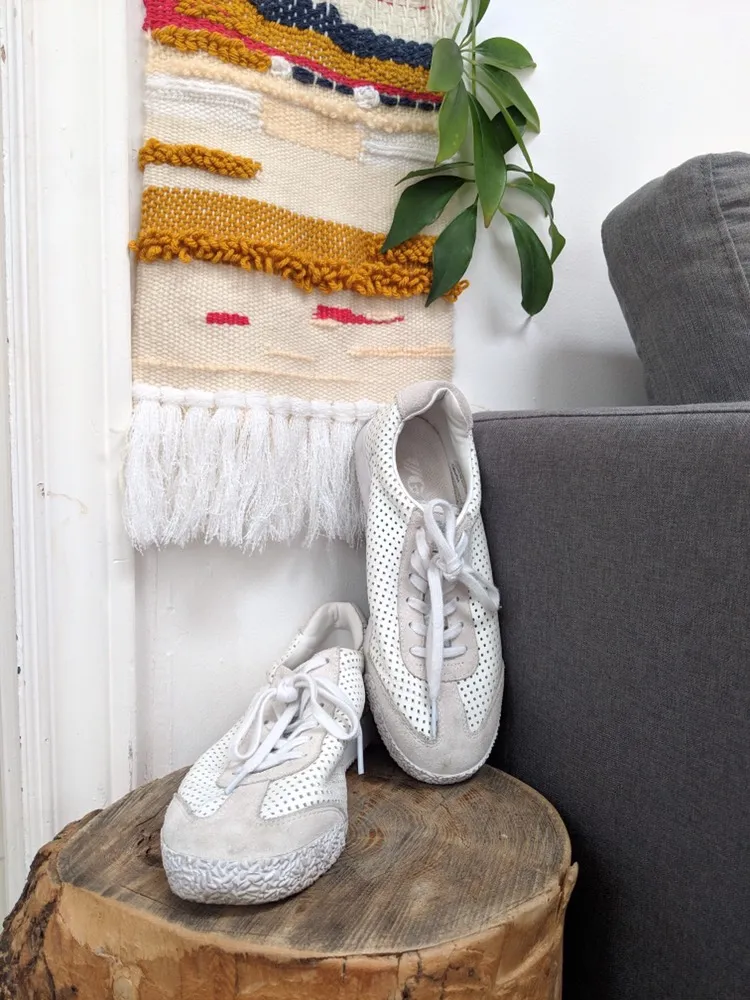 White Goal Sneakers photo 1