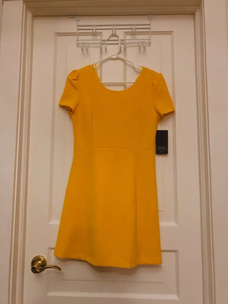 NEW Zara Yellow Dress photo 1