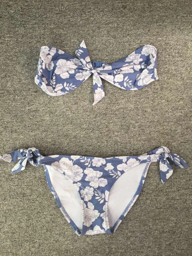 lilac bikini set photo 1