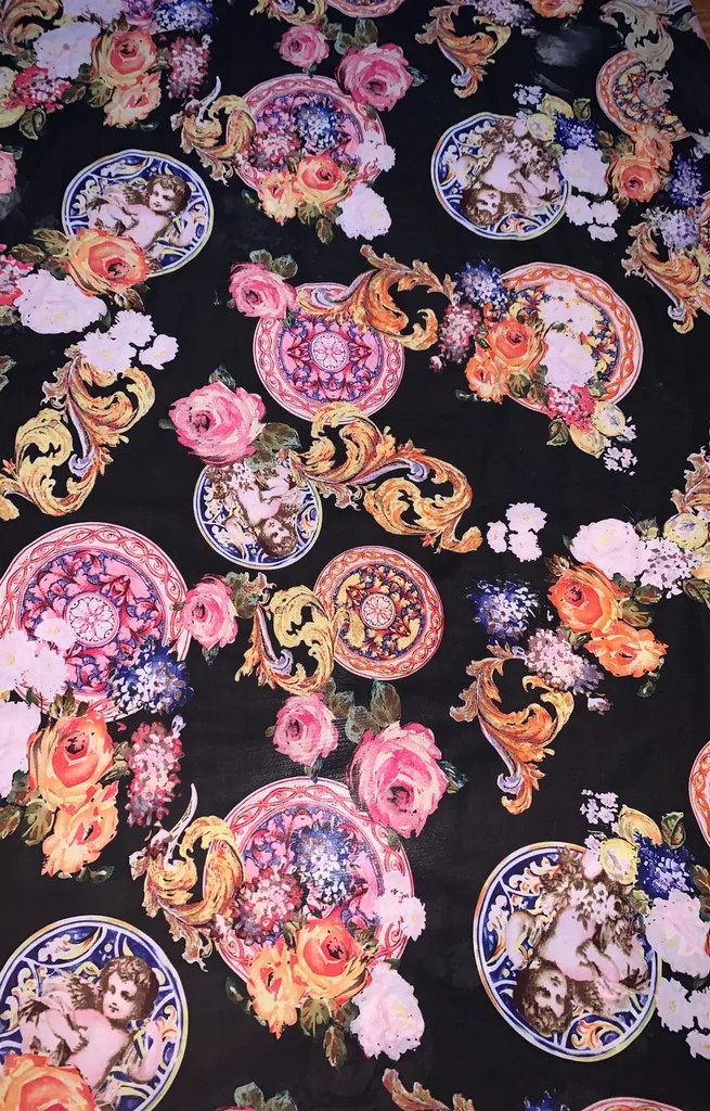 Cherub Fabric photo 1