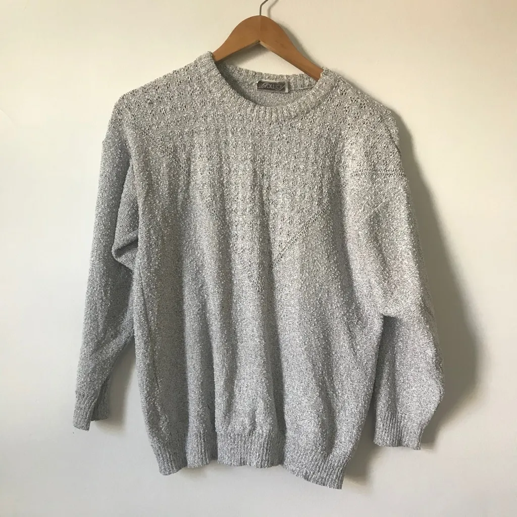 80s fall pullover photo 1