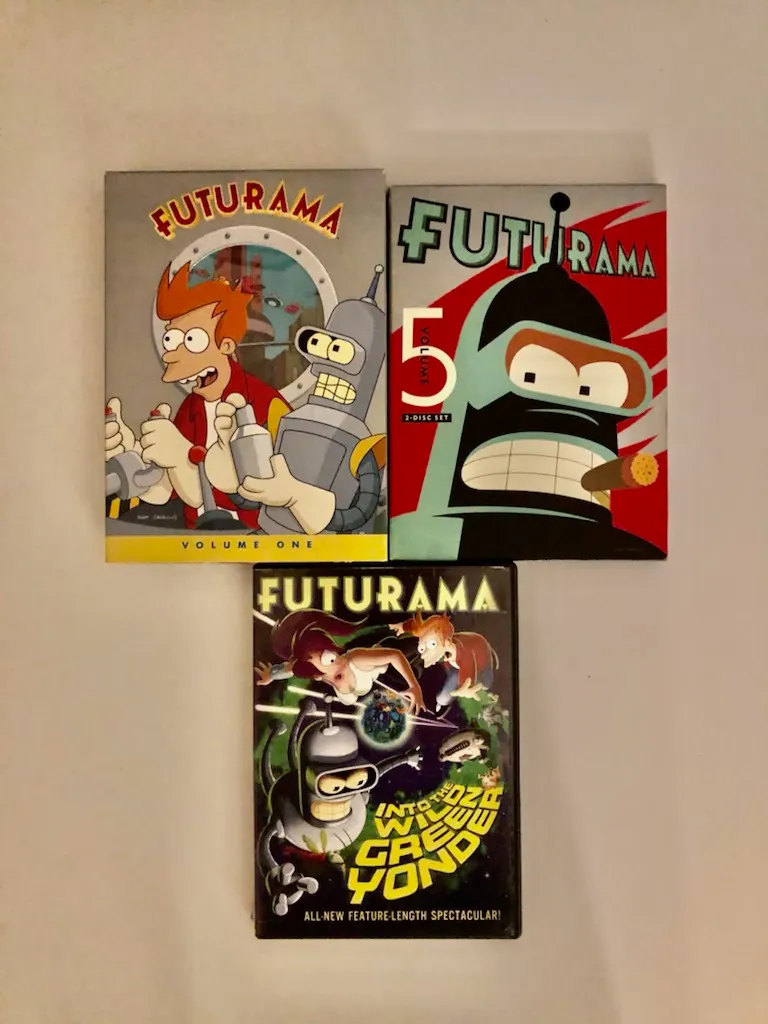 Futurama Vol 1 And 5 + Movie photo 1