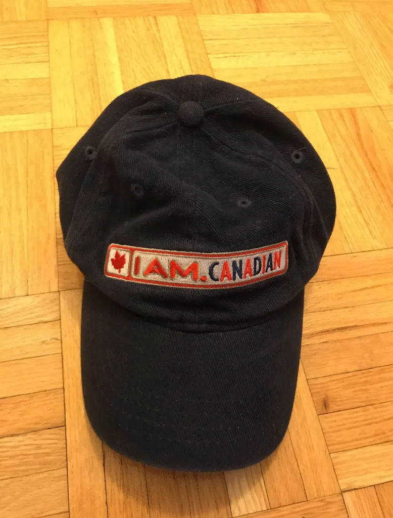 Dark Navy I Am Canadian Cap / Hat photo 1