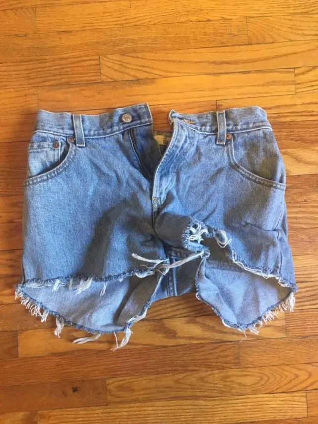 Levi Size 6 Cutoff Shorts photo 1