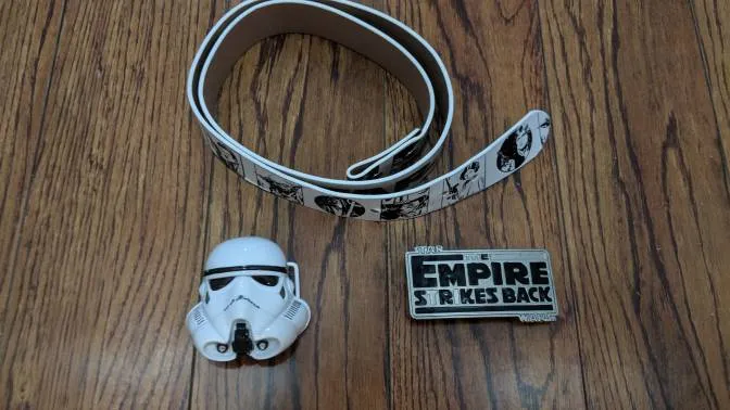 Star Wars Belt + 2 Belt Buckles photo 1