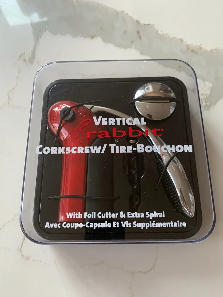 Vertical Rabbit Wine Opener photo 1