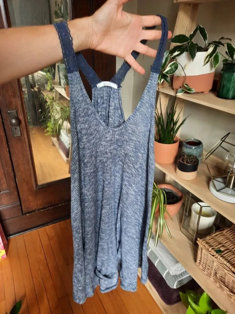 Knit shirt with Lace Detail straps photo 1