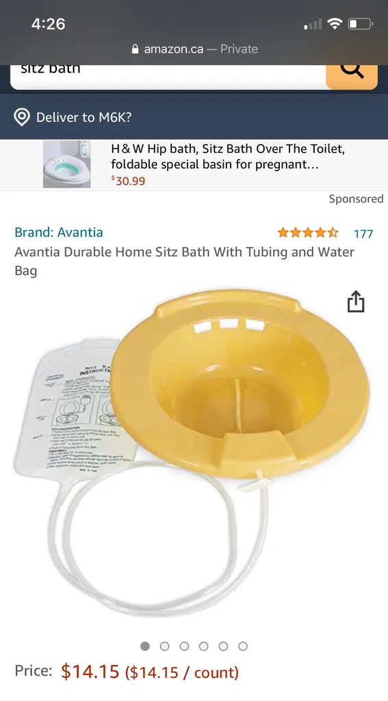 BNIB Sits Bath photo 1