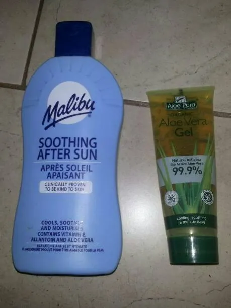 Organic Aloe Vera Gel & Malibu Soothing After Sun Lotion photo 1