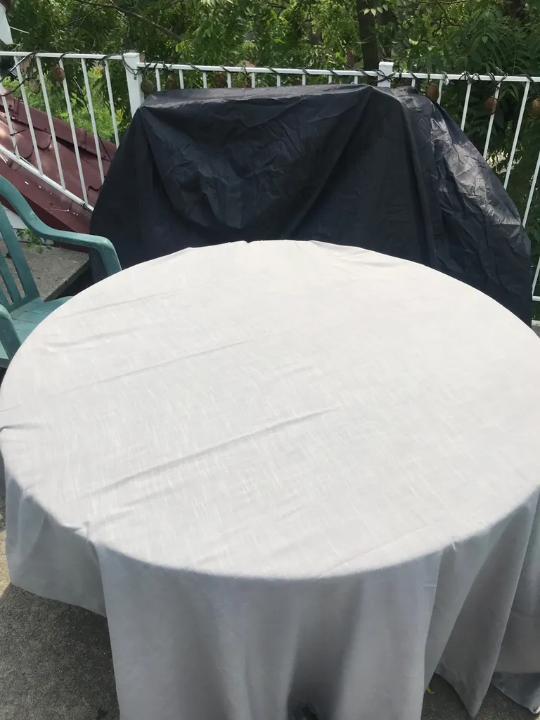 Outdoor Table Cloth Grey photo 1