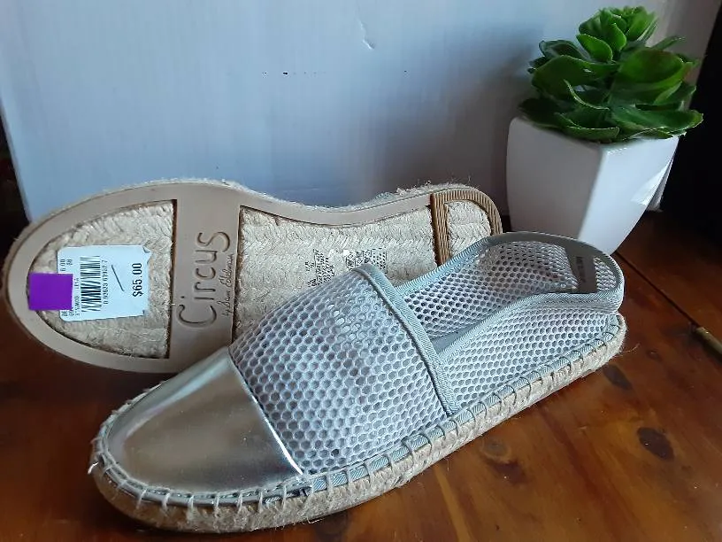 NWT Sam Edelman MESH/Jute Slip Ons - Sz 9 photo 1