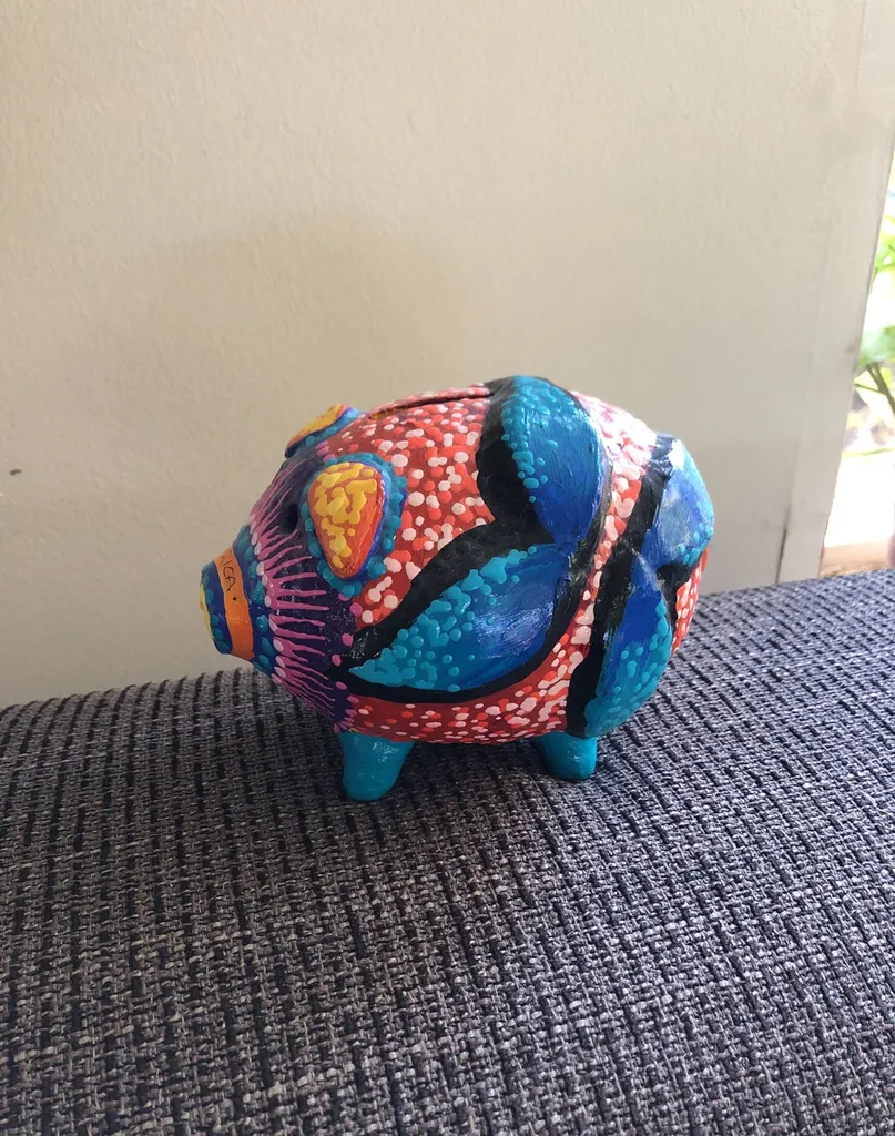 Handmade Ceramic Piggy Bank photo 1
