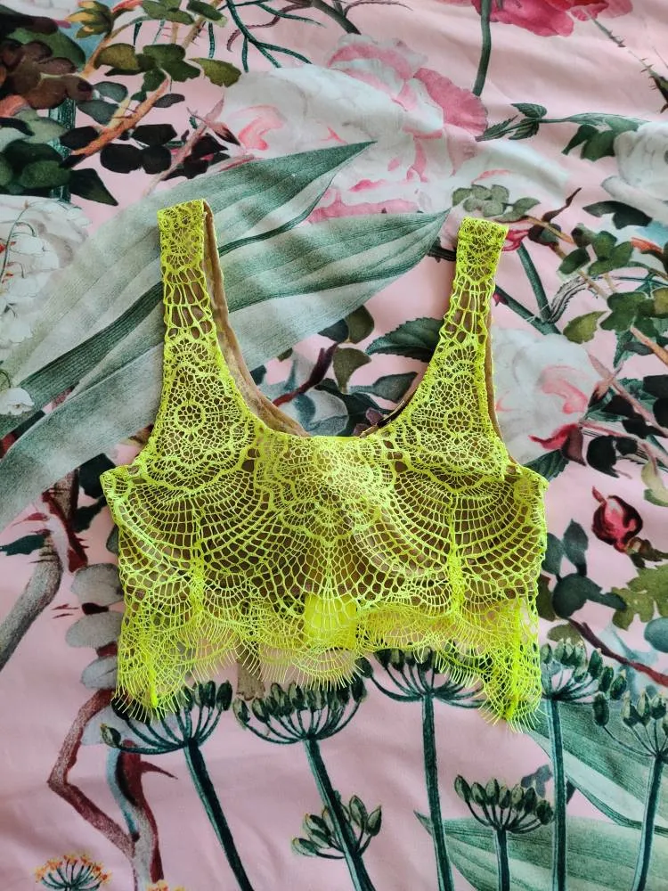 XS Lace Bralette Top photo 1
