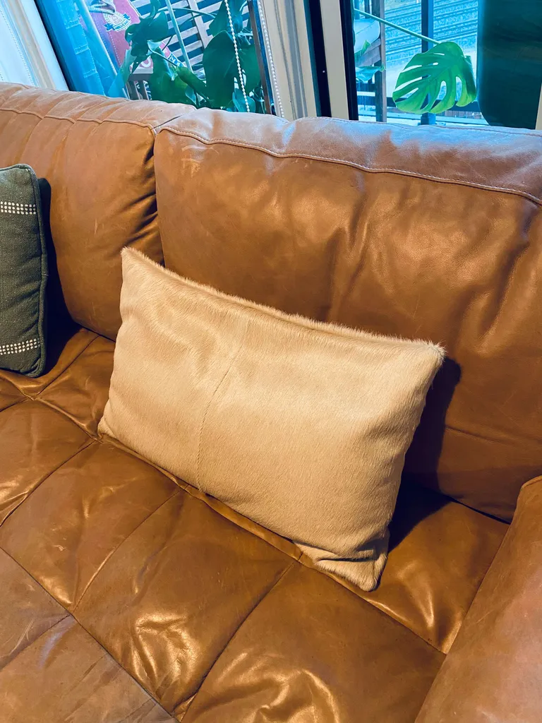 Fur Throw Pillow photo 1