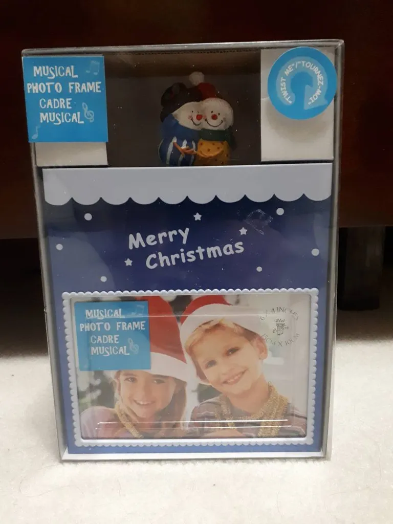 Christmas musical photo frame photo 1