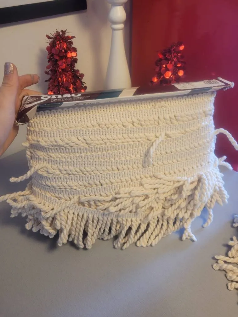 3 Inch Cotton KNIT Bullion Fringe photo 1