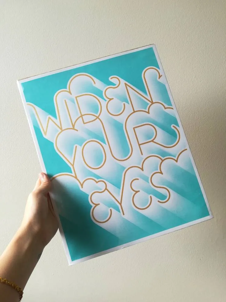 Local 11 x 14 Screenprint photo 1