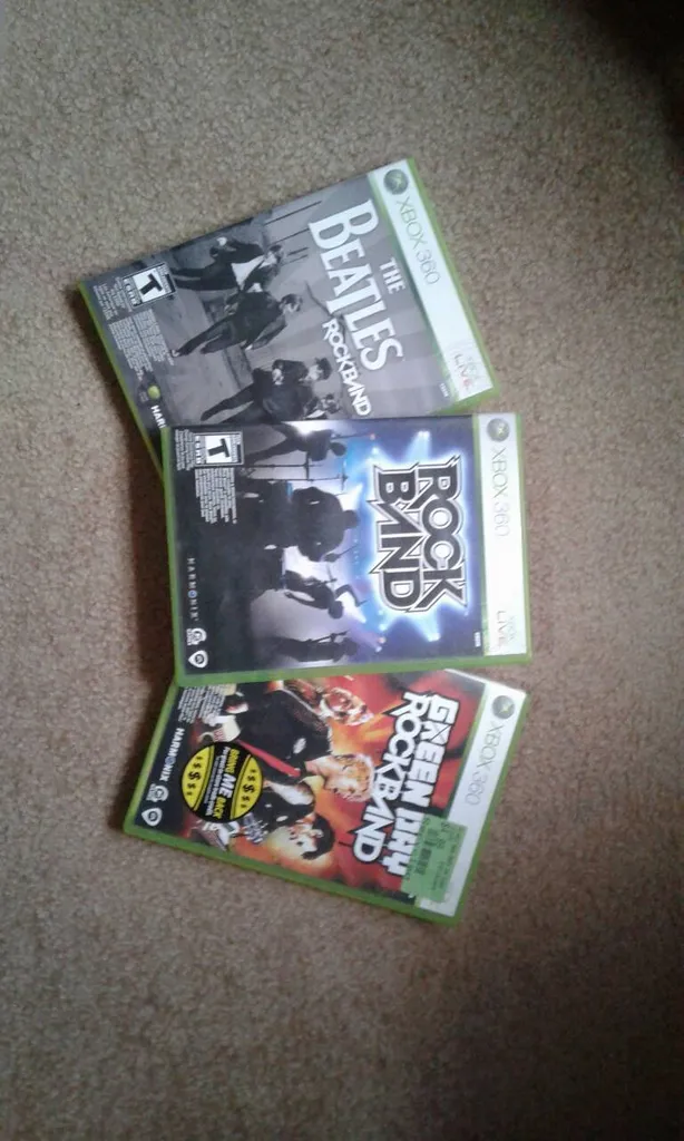 XBOX 360 Rockbands photo 1