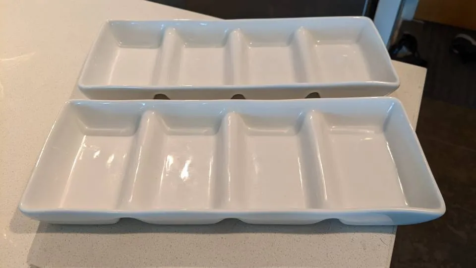 Two Snack or Appetizer Dishes photo 1