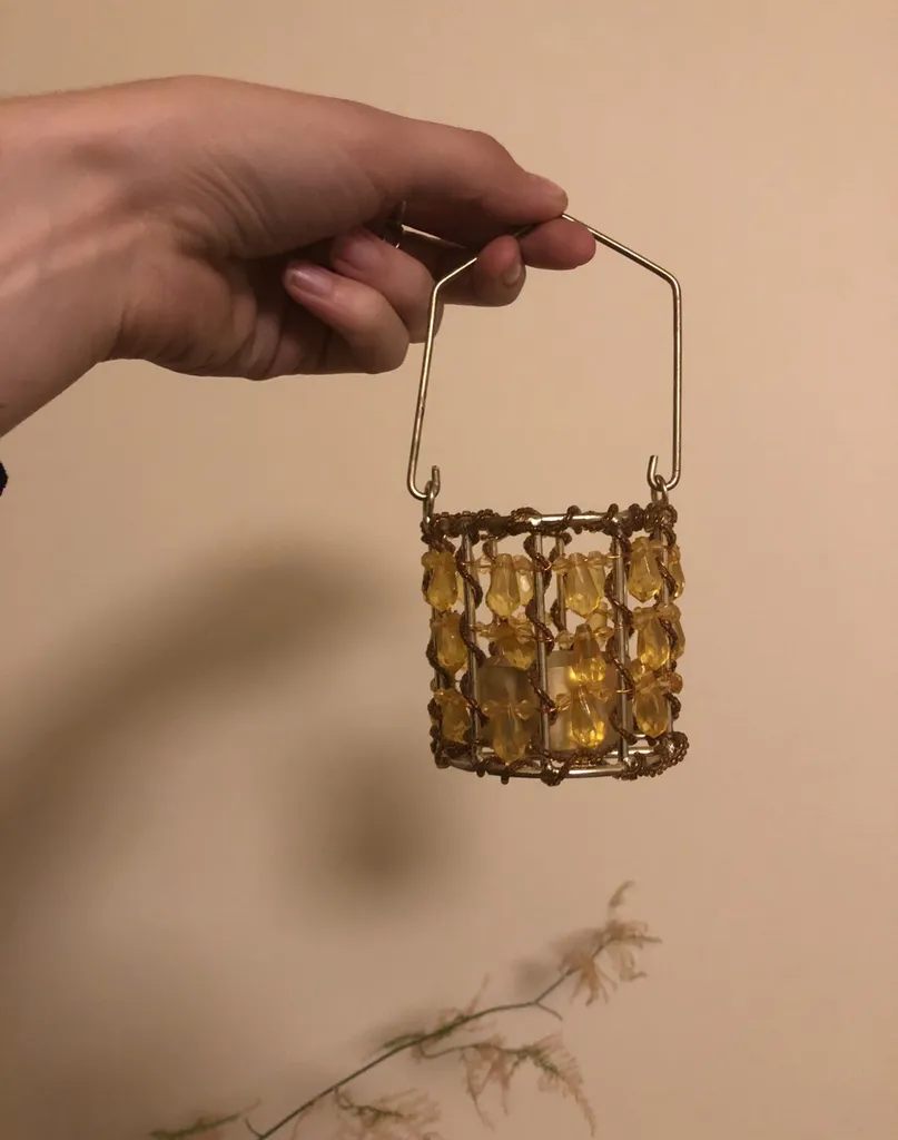 Gold Tealight Votive photo 1