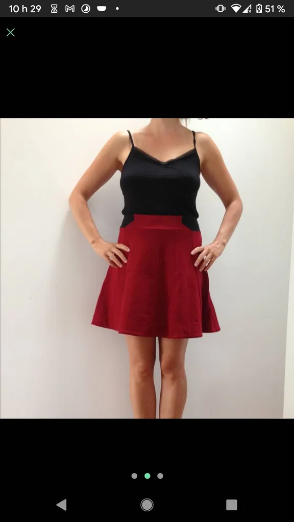 New Skirt Made In Montreal ⚜️ Annie 50 photo 1