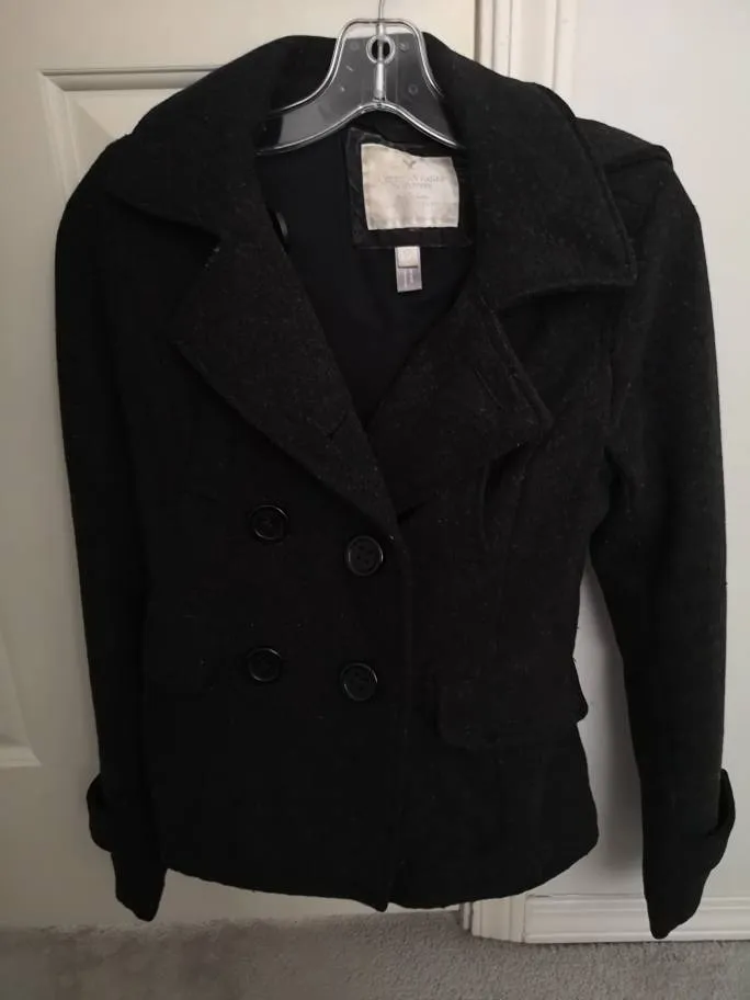 AE Black Peacoat photo 1